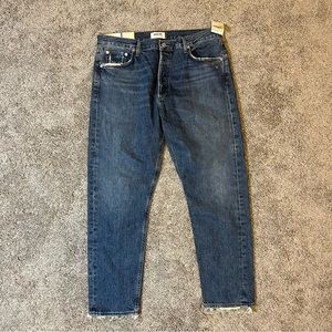 AGOLDE JAMIE HIGH RISE ‘Blue’ JEANS SIZE 32